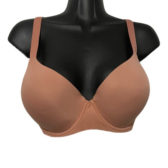 Aerie Womens Bra Size 34DD Real Free Full Coverage Burnt Orange Adjustable Strap - Picture 1 of 9